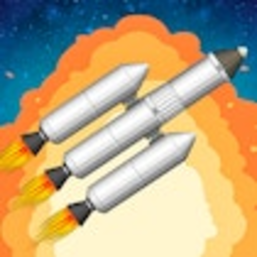 Spaceflight Simulator Logo - A stylized rocket icon representing space exploration